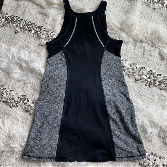 Athleta Running Wild Dress Gray Black XS - Picture 3 of 7